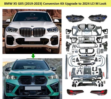 طقم طبونات BMW X5 2020 شكل الـ M POWER 2024